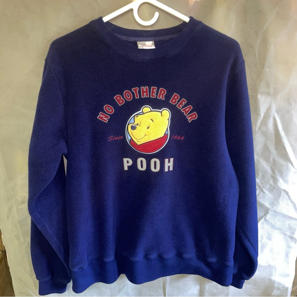 Vintage Disney Store Winnie The Pooh Pullover Sweatshirt Women’s Small